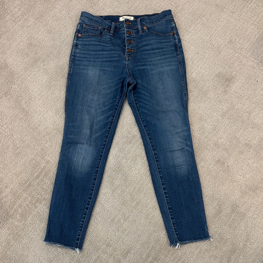 Madewell • skinny crop 10”